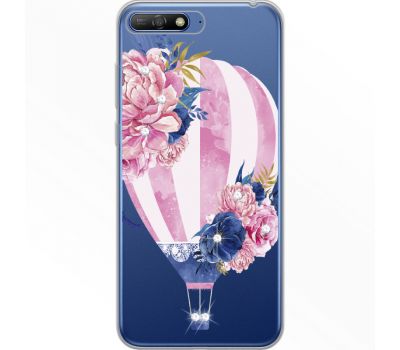 Силіконовий чохол BoxFace Huawei Y6 2018 Pink Air Baloon (934967-rs6)