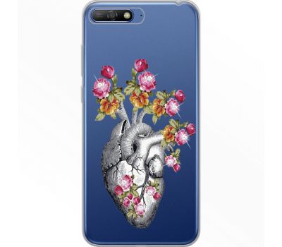 Силіконовий чохол BoxFace Huawei Y6 2018 Heart (934967-rs11)