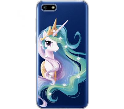 Силіконовий чохол BoxFace Huawei Y5 2018 Unicorn Queen (934965-rs3)