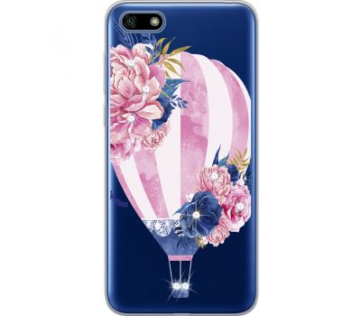 Силіконовий чохол BoxFace Huawei Y5 2018 Pink Air Baloon (934965-rs6)