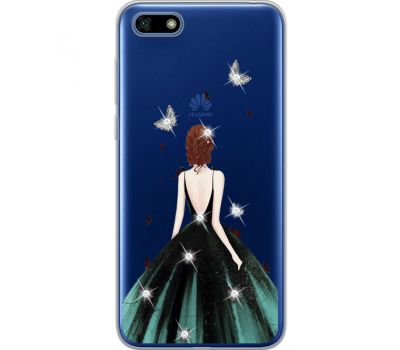 Силіконовий чохол BoxFace Huawei Y5 2018 Girl in the green dress (934965-rs13)