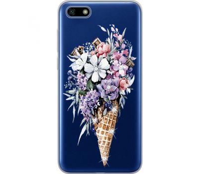 Силіконовий чохол BoxFace Huawei Y5 2018 Ice Cream Flowers (934965-rs17)