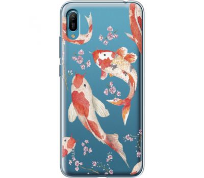 Силіконовий чохол BoxFace Huawei Y6 2019 Japanese Koi Fish (36452-cc3)