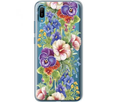 Силіконовий чохол BoxFace Huawei Y6 2019 Summer Flowers (36452-cc34)