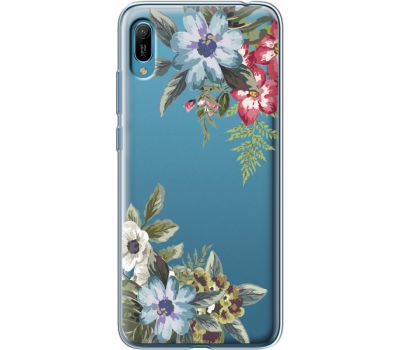 Силіконовий чохол BoxFace Huawei Y6 2019 Floral (36452-cc54)