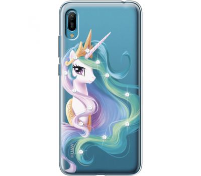 Силіконовий чохол BoxFace Huawei Y6 2019 Unicorn Queen (936452-rs3)