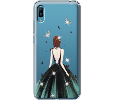 Силіконовий чохол BoxFace Huawei Y6 2019 Girl in the green dress (936452-rs13)