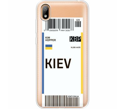 Силіконовий чохол BoxFace Huawei Y5 2019 Ticket Kiev (37077-cc88)