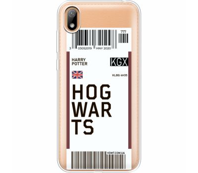 Силіконовий чохол BoxFace Huawei Y5 2019 Ticket Hogwarts (37077-cc91)