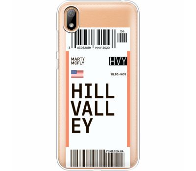 Силіконовий чохол BoxFace Huawei Y5 2019 Ticket Hill Valley (37077-cc94)