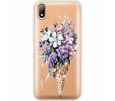 Силіконовий чохол BoxFace Huawei Y5 2019 Ice Cream Flowers (937077-rs17)