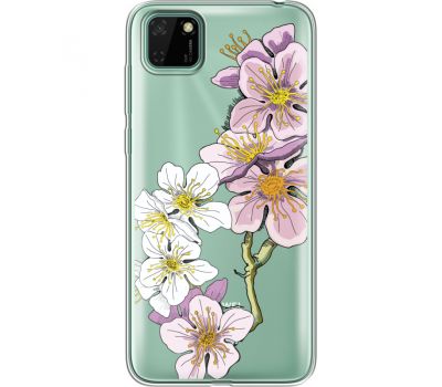 Силіконовий чохол BoxFace Huawei Y5p Cherry Blossom (40025-cc4)