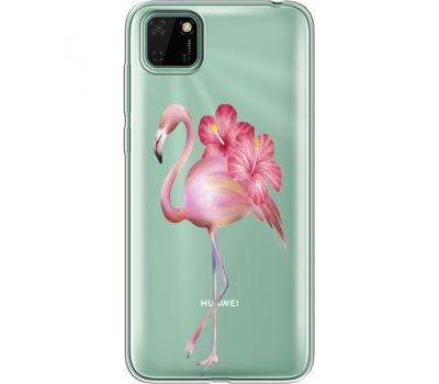 Силіконовий чохол BoxFace Huawei Y5p Floral Flamingo (40025-cc12)