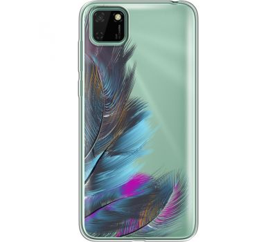 Силіконовий чохол BoxFace Huawei Y5p Feathers (40025-cc48)