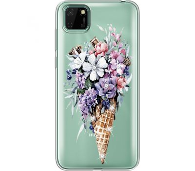 Силіконовий чохол BoxFace Huawei Y5p Ice Cream Flowers (940025-rs17)