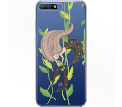 Силіконовий чохол BoxFace Huawei Y6 2018 Cute Mermaid (34967-cc62)