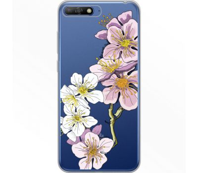 Силіконовий чохол BoxFace Huawei Y6 2018 Cherry Blossom (34967-cc4)