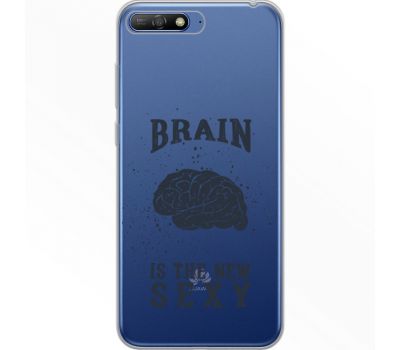 Силіконовий чохол BoxFace Huawei Y6 2018 Sexy Brain (34967-cc47)