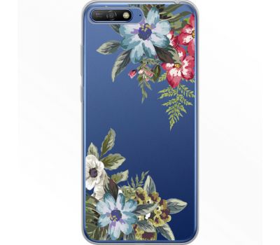 Силіконовий чохол BoxFace Huawei Y6 2018 Floral (34967-cc54)