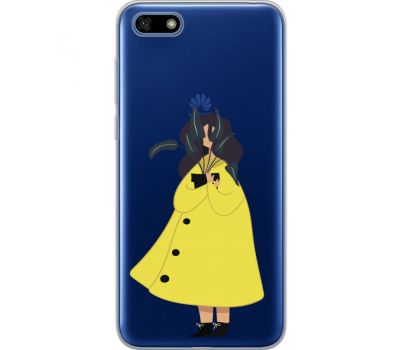 Силіконовий чохол BoxFace Huawei Y5 2018 Just a Girl (34965-cc60)