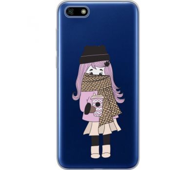 Силіконовий чохол BoxFace Huawei Y5 2018 Winter Morning Girl (34965-cc61)