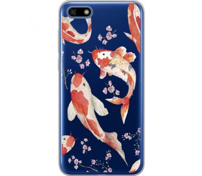Силіконовий чохол BoxFace Huawei Y5 2018 Japanese Koi Fish (34965-cc3)