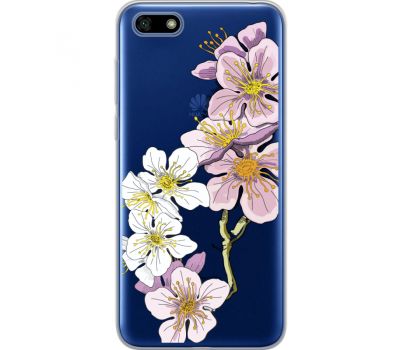 Силіконовий чохол BoxFace Huawei Y5 2018 Cherry Blossom (34965-cc4)