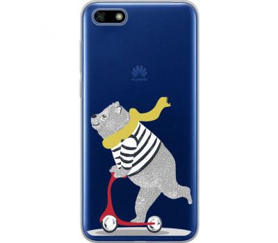 Силіконовий чохол BoxFace Huawei Y5 2018 Happy Bear (34965-cc10)