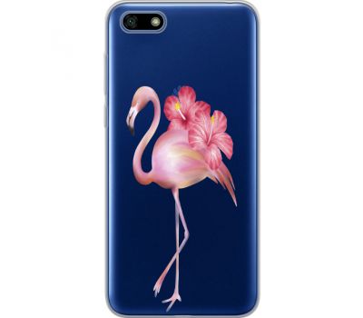 Силіконовий чохол BoxFace Huawei Y5 2018 Floral Flamingo (34965-cc12)