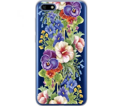 Силіконовий чохол BoxFace Huawei Y5 2018 Summer Flowers (34965-cc34)