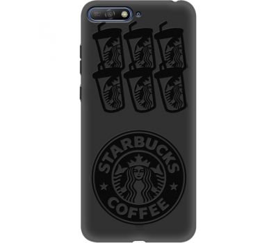 Силіконовий чохол BoxFace Huawei Y6 2018 Black Coffee (34777-bk41)