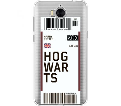 Силіконовий чохол BoxFace Huawei Y5 2017 Ticket Hogwarts (35638-cc91)