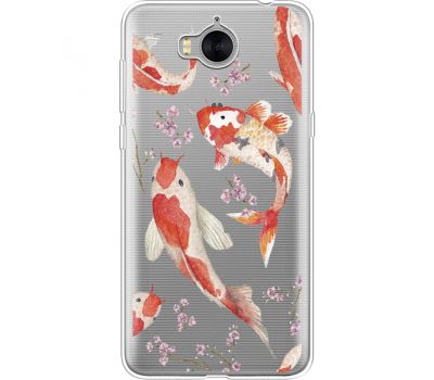 Силіконовий чохол BoxFace Huawei Y5 2017 Japanese Koi Fish (35638-cc3)