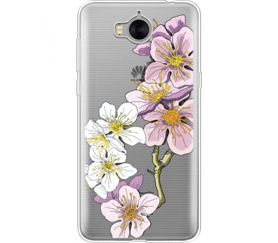 Силіконовий чохол BoxFace Huawei Y5 2017 Cherry Blossom (35638-cc4)