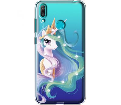 Силіконовий чохол BoxFace Huawei Y7 2019 Unicorn Queen (936046-rs3)