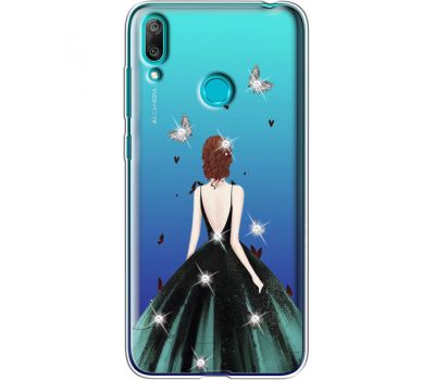 Силіконовий чохол BoxFace Huawei Y7 2019 Girl in the green dress (936046-rs13)