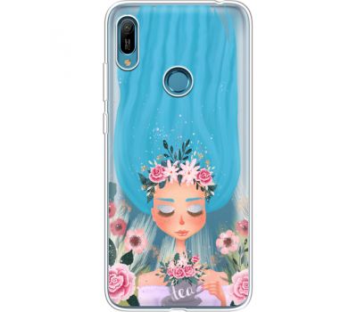 Силіконовий чохол BoxFace Huawei Y6 Prime 2019 Blue Hair (36649-cc57)