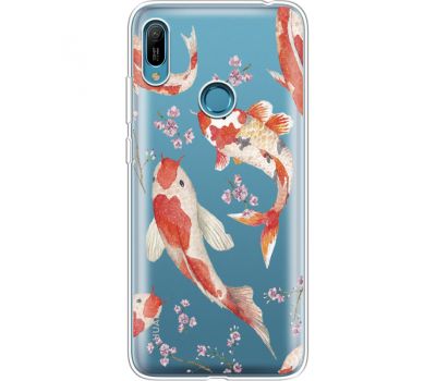 Силіконовий чохол BoxFace Huawei Y6 Prime 2019 Japanese Koi Fish (36649-cc3)