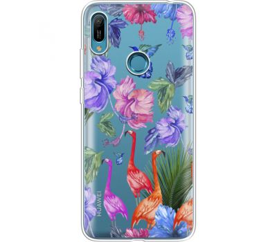 Силіконовий чохол BoxFace Huawei Y6 Prime 2019 Flamingo (36649-cc40)