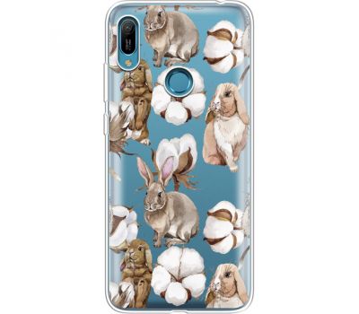 Силіконовий чохол BoxFace Huawei Y6 Prime 2019 Cotton and Rabbits (36649-cc49)