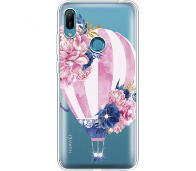 Силіконовий чохол BoxFace Huawei Y6 Prime 2019 Pink Air Baloon (936649-rs6)