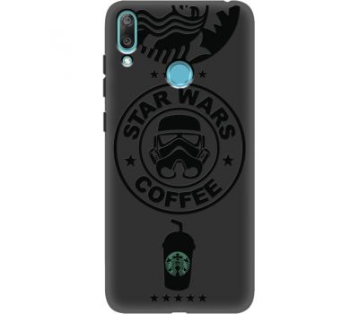 Силіконовий чохол BoxFace Huawei Y7 2019 Dark Coffee (37011-bk42)