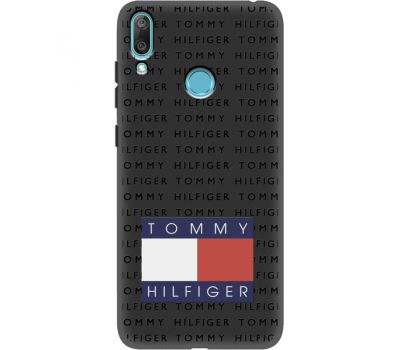 Силіконовий чохол BoxFace Huawei Y7 2019 Tommy Print (37011-bk47)
