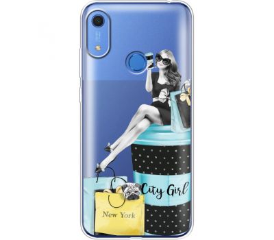 Силіконовий чохол BoxFace Huawei Y6s City Girl (38865-cc56)