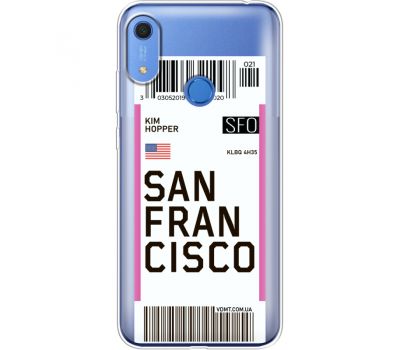 Силіконовий чохол BoxFace Huawei Y6s Ticket  San Francisco (38865-cc79)
