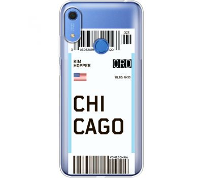 Силіконовий чохол BoxFace Huawei Y6s Ticket Chicago (38865-cc82)