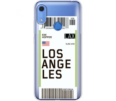 Силіконовий чохол BoxFace Huawei Y6s Ticket Los Angeles (38865-cc85)
