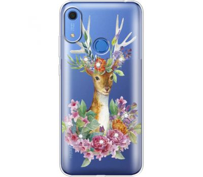 Силіконовий чохол BoxFace Huawei Y6s Deer with flowers (938865-rs5)