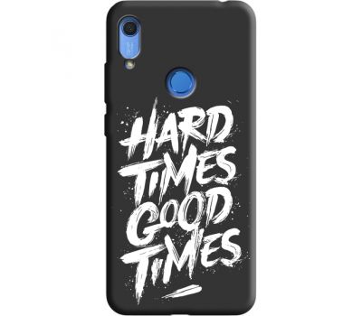 Силіконовий чохол BoxFace Huawei Y6s hard times good times (39951-bk72)