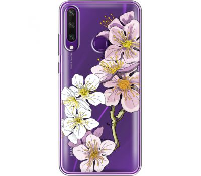Силіконовий чохол BoxFace Huawei Y6p Cherry Blossom (40018-cc4)